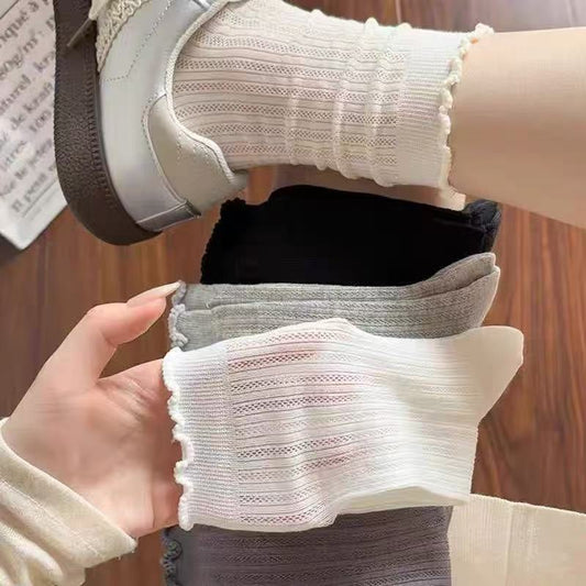 Official Store – Breathable Cotton Socks | Made for Comfort, Styled for You 🌸